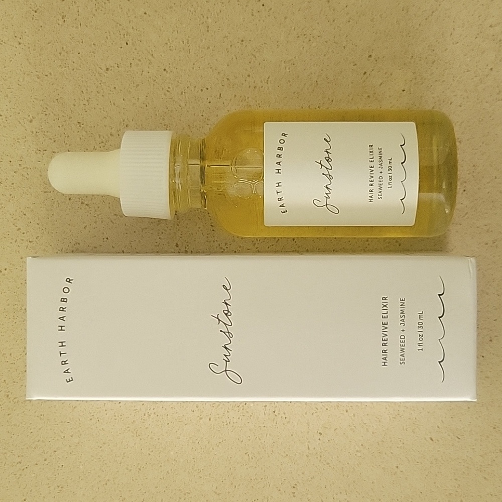 Earth Harbor Sunstone Hair Revive Elixir NIB 1 FL oz